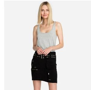 Johnny Was Augusta Cargo Utility Skirt Cupra Black 8